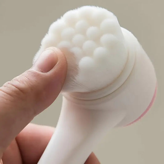 Multi-Functional Double-Sided Cleansing & Exfoliating Brush