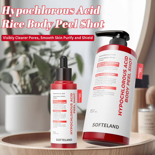 Hypochlorous Acid Rice Peel Exfoliating Essence Set