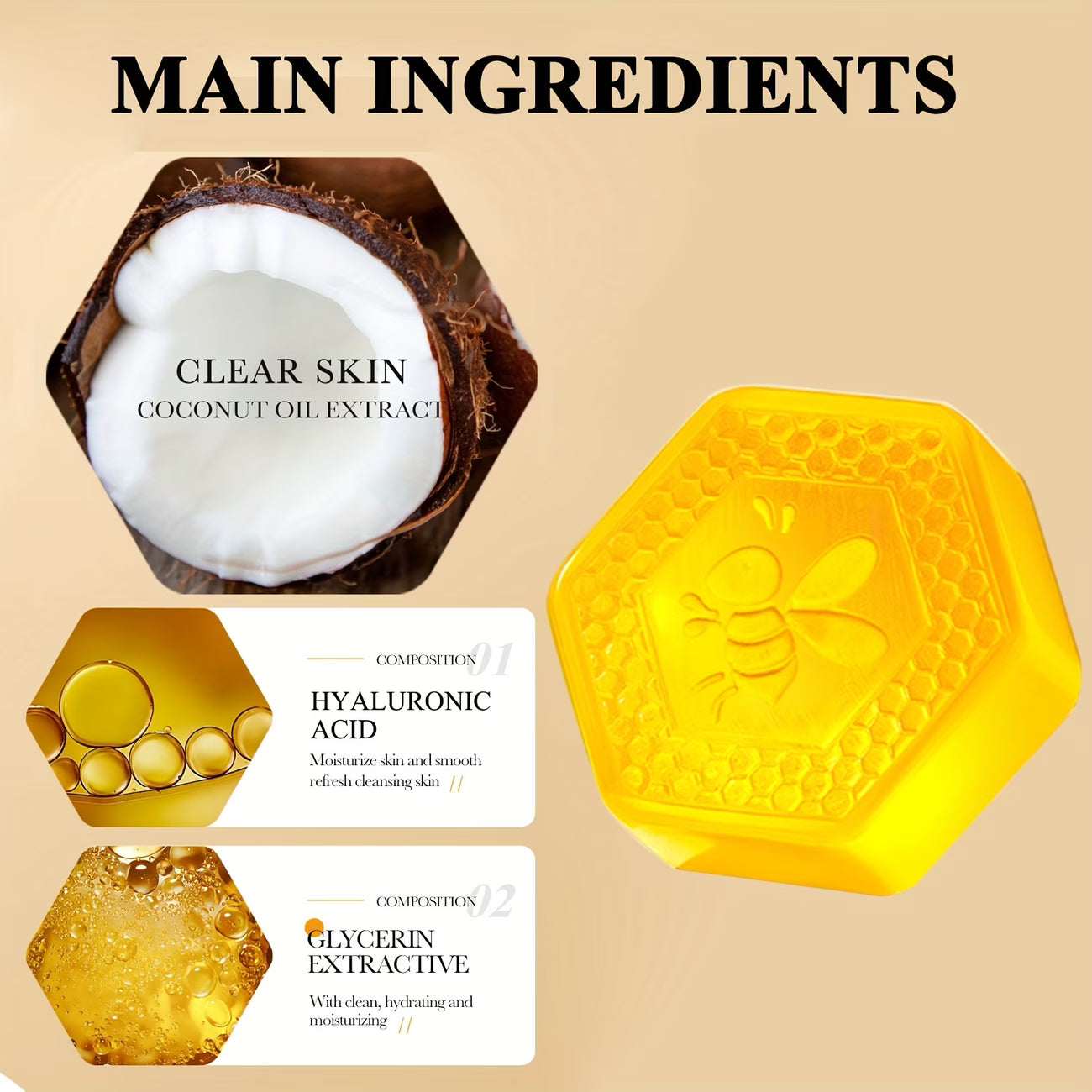 Manuka Honey Soap bar 65g