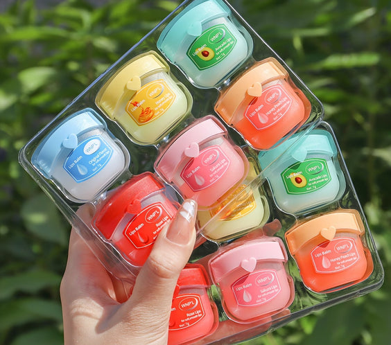 6pcs Fruity Lip Balm Gift Set