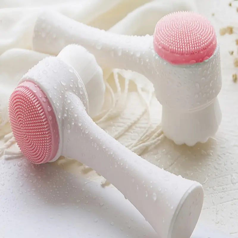 Multi-Functional Double-Sided Cleansing &amp; Exfoliating Brush